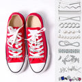 Wholesale Various Style Pearl Metal Rhinestone Shoe Laces Buckle Sneaker Charms Decoration