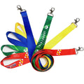 Neck Strap Lanyard Factory Wholesale Polyester Personalized Custom Logo Printing Free  Lanyard Offset Printing 4- 10 Days