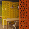 Sound Dampening 100% Recycle Polyester Fiber Decorative Acoustic Panel Hanging Room Divider Partition Screen