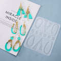 YS Earring Epoxy Resin Molds Silicone Resin Jewelry DIY Women/Girls Pendant Craft Drop Dangle Earrings Silicone Pendant Mould MegaBDM