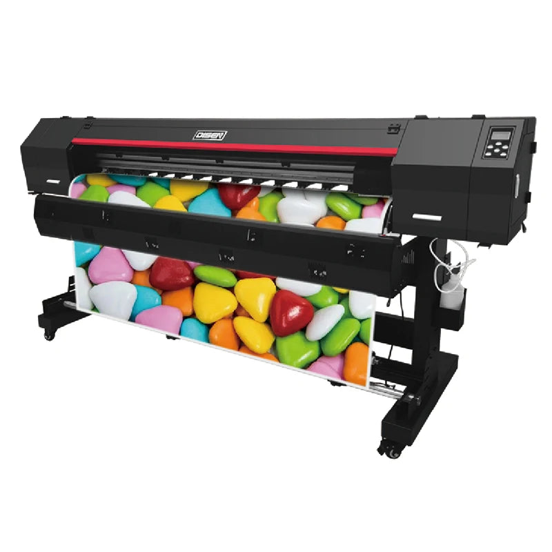 1.8m Factory Price High Speed Large Format Eco Solvent Printer XP600/I3200 Single/double Head Digital Inkjet Printer