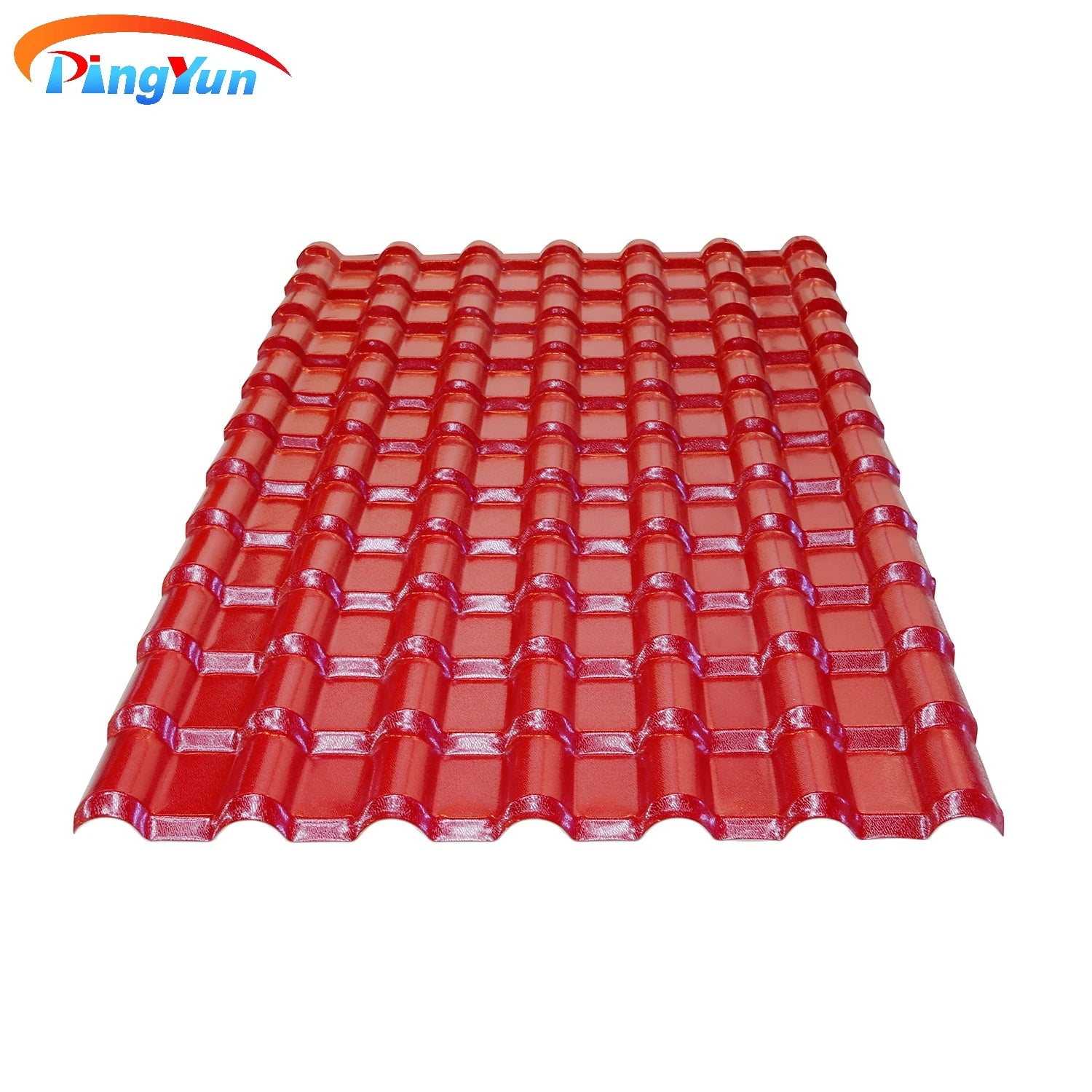 PVC ASA Fire Proof Roof Tile for Pavilion and Industrial Applications Provides Strength and Durability in Roofing Solutions