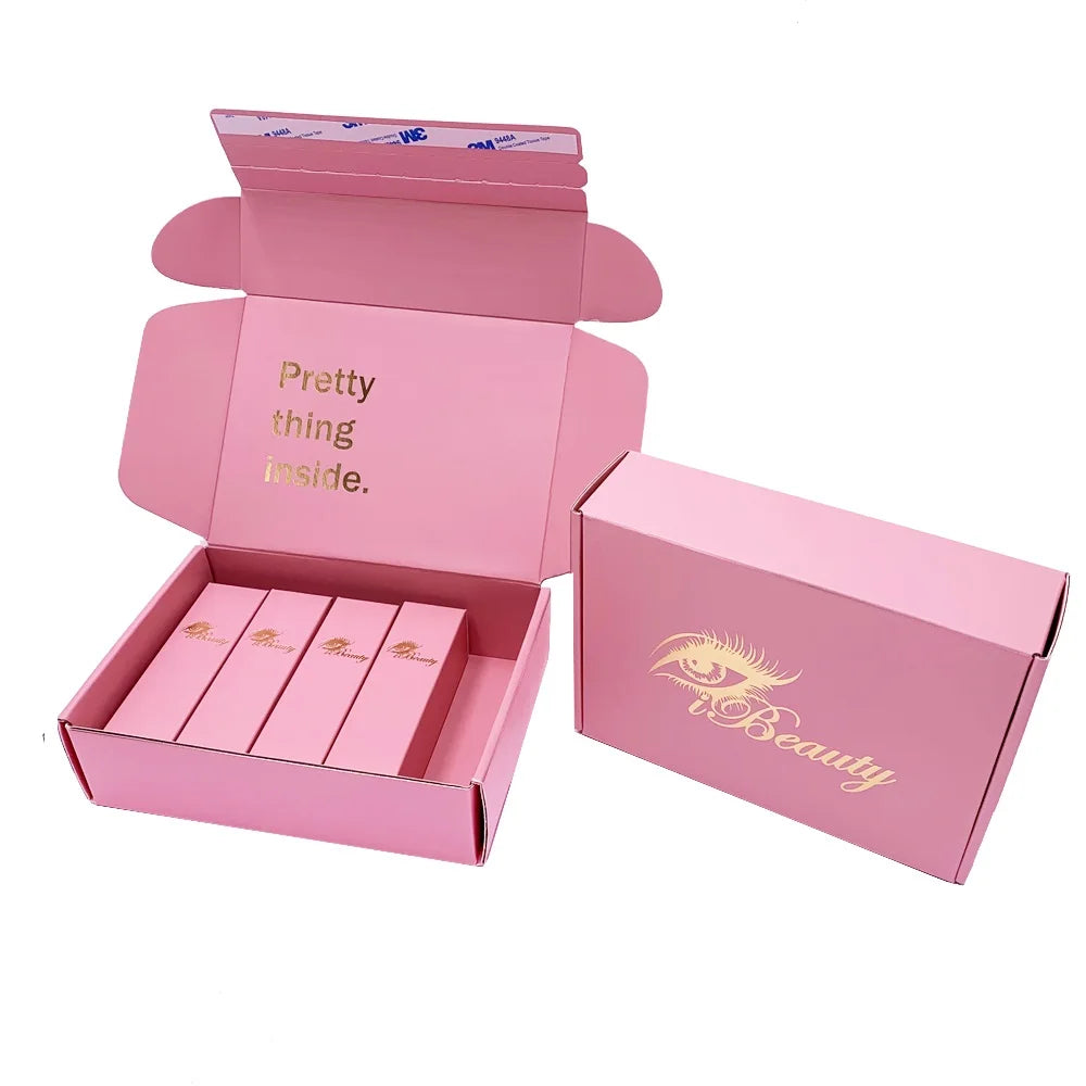 Print Corrugated Corrugated Box Cosmetic Lipstick Packaging Paper Shipping Box