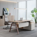 Office Furniture Set Equipment Computer Desks Executive Office Table  Modular Furniture CEO Office Desks Wooden Storage Cabinet