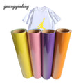 Guangyintong PU Hydro Dipping Vinyl Transfer Paper Glossy Printed Heat Transfer Vinyl for Clothes Heat Transfer Vinyl on Leather