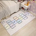 Cartoon Nursery Room Hopscotch Children Play Mat Kids Room Bedroom Area Rugs