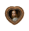 European Small Vintage Bronze Eco-Friendly Letterpress Printed Vertical Orientation Picture Frame Set Mini Photo Frame Resin