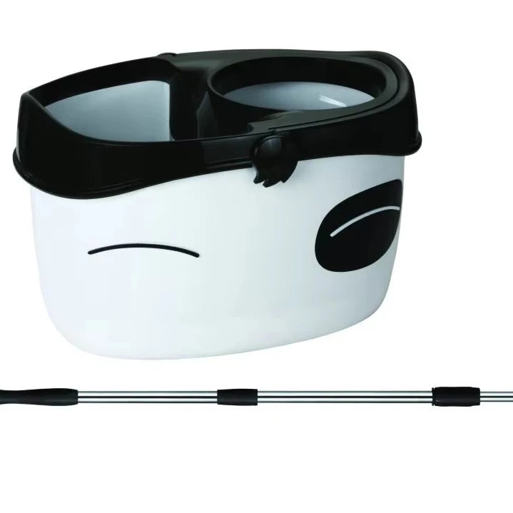 Panda Design Mop Cleaning  with Refills Mop & Refills  360 Degree Double Easy  Mop with Bucket