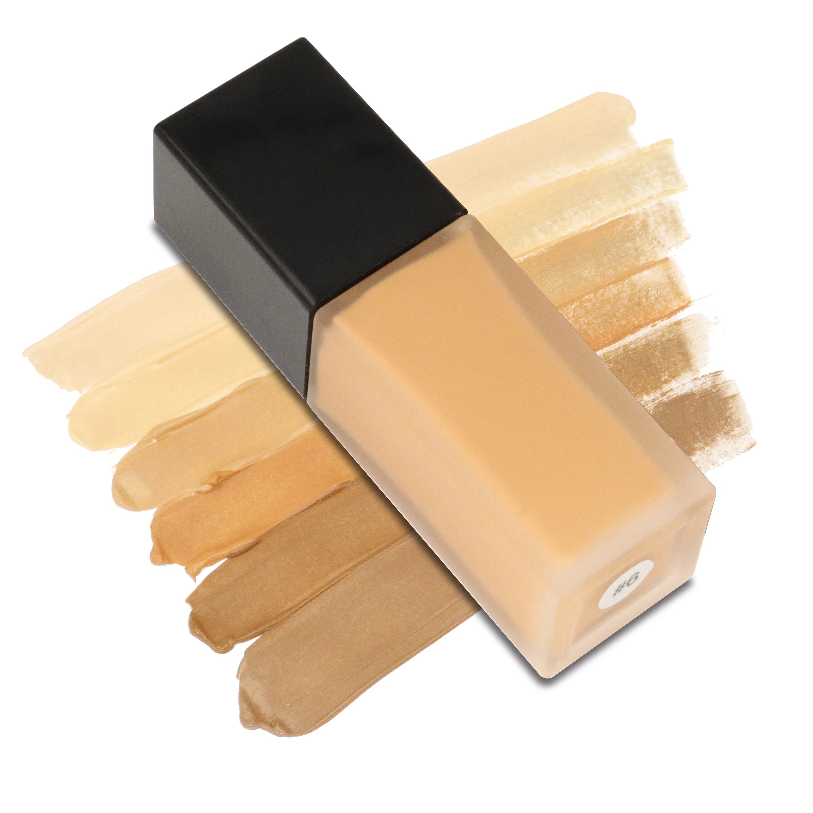 Full Coverage Liquid Foundation Long Lasting Waterproof Liquid Face Matte Foundation