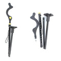 New Campbell Posture Cane for the Elderly Folding Walking Stick for Mountaineering Travel