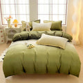Factory Bedding Set 4 Pieces Microfiber Duvet Cover Bed Sets Colorful Designer Bedding Sets