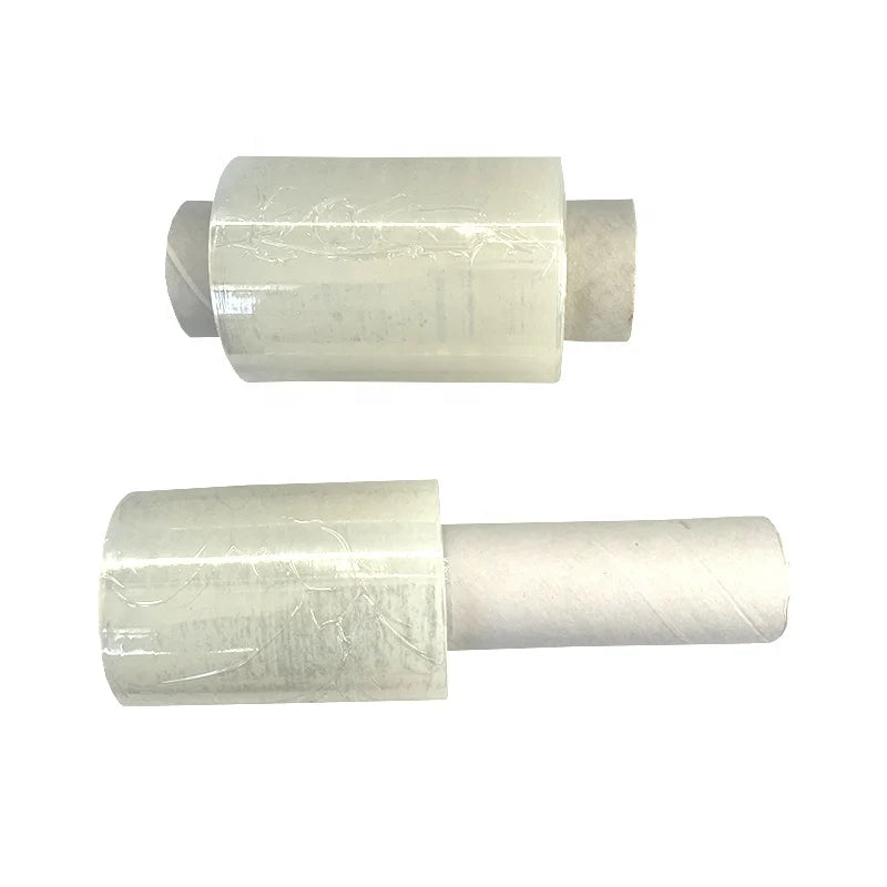 Fixed Handle Mini Stretch Film Factory Manufacture Mini Stretch Wrap Roll with Dispenser Chinese Household Products Transparent