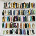 Wholesale Amethyst Healing Stones Crystal Pillar Point Natural Quartz Wand Crystal Fluorite Tower