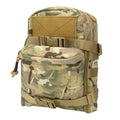 Tactical MOLLE Lightweight Hydration Backpack 1000D Water Carrier for 2L Hydration Water Bladder Molle Vest Accessory-Green