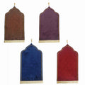 Classic Rectangle Outdoor Islamic Prayer Rug Washable Polyester Muslim Prayer Mat