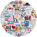 50Pcs Billy Elliot Graffiti Stickers Suitcase Skateboard Guitar Decorative Stickers DIY Waterproof Gift Sticker for Kids