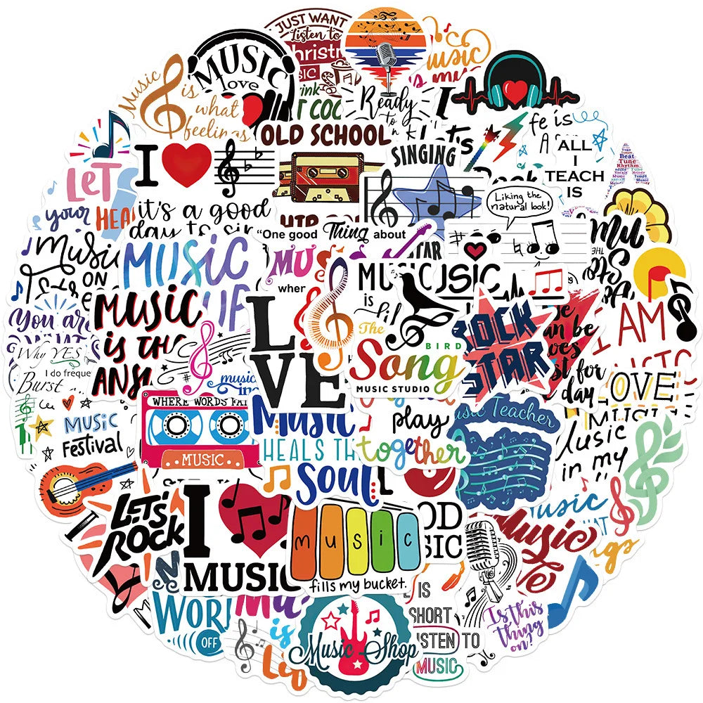 50Pcs Billy Elliot Graffiti Stickers Suitcase Skateboard Guitar Decorative Stickers DIY Waterproof Gift Sticker for Kids