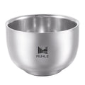 Best Custom Double Layer Stainless Steel Shaving Soap Bowl Shaving Mug