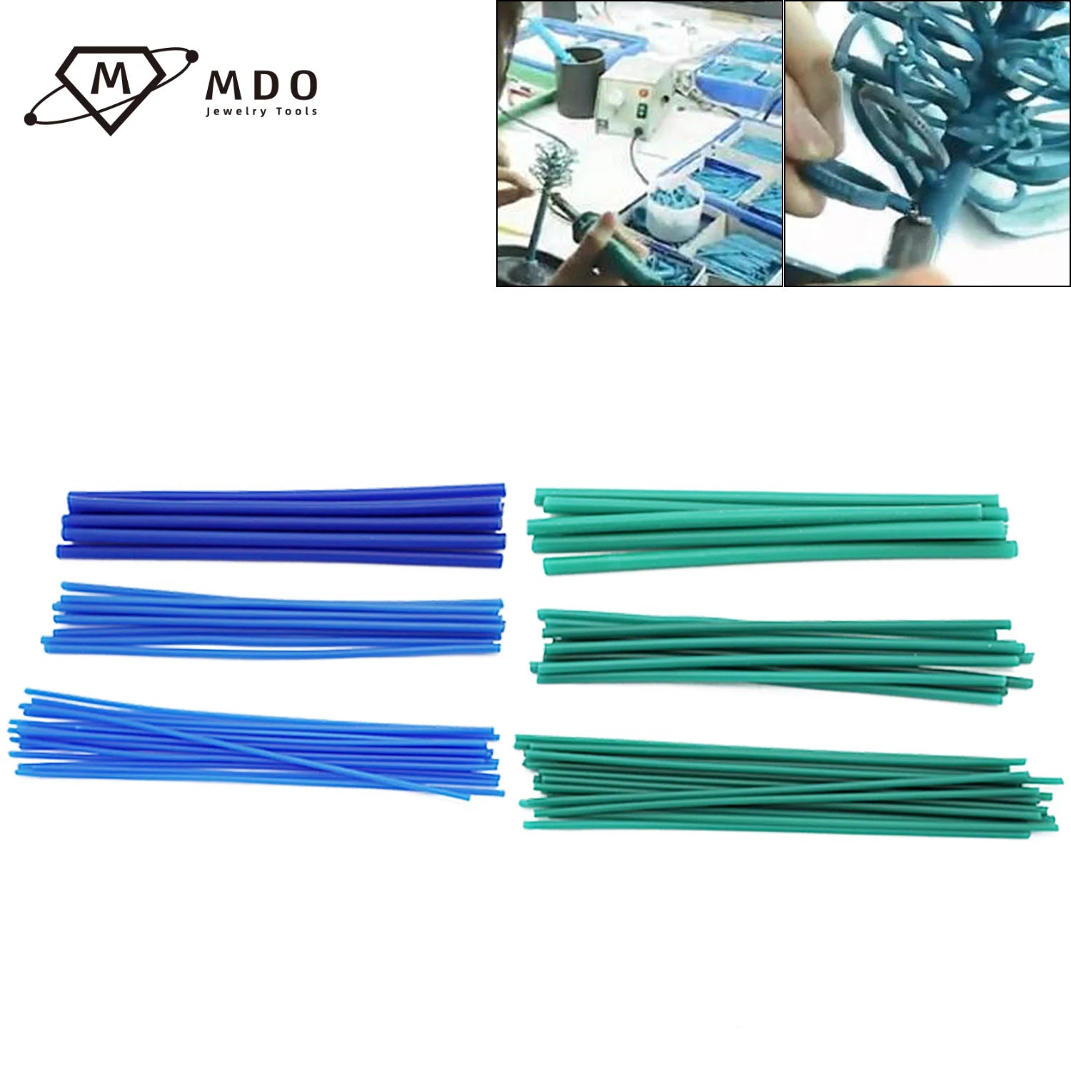 Factory Sale Superior Quality Dental Lab Wax Lines Mold Casting Sprue Jewelry Wax Rod Stick Dental Wax Line Bar Kit 0.7-7.0mm