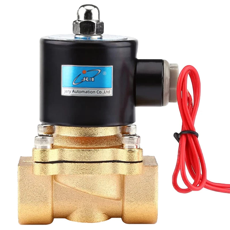 Low Price Two Way Stainless Steel Electric Brass Gas Solenoid Valve for Water 3/4 Inch 220V 110V 24V