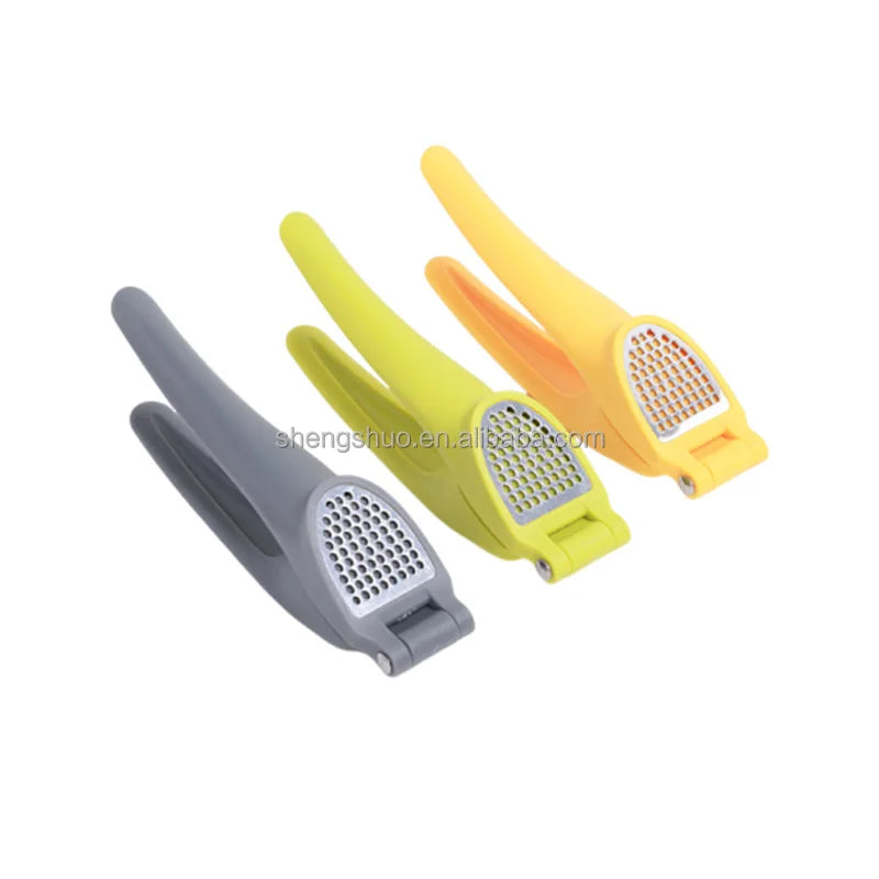 Kitchen Stainless Steel Garlic Mincer Heavy Duty Garlic Press
