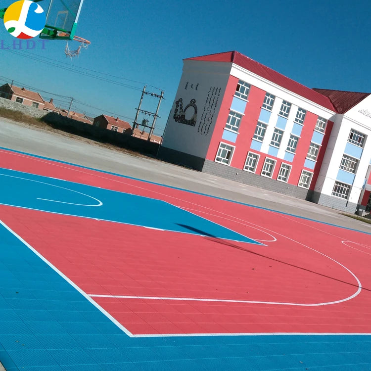 Hot Sale Basketball Court Outdoor Interlocking Sports Floor