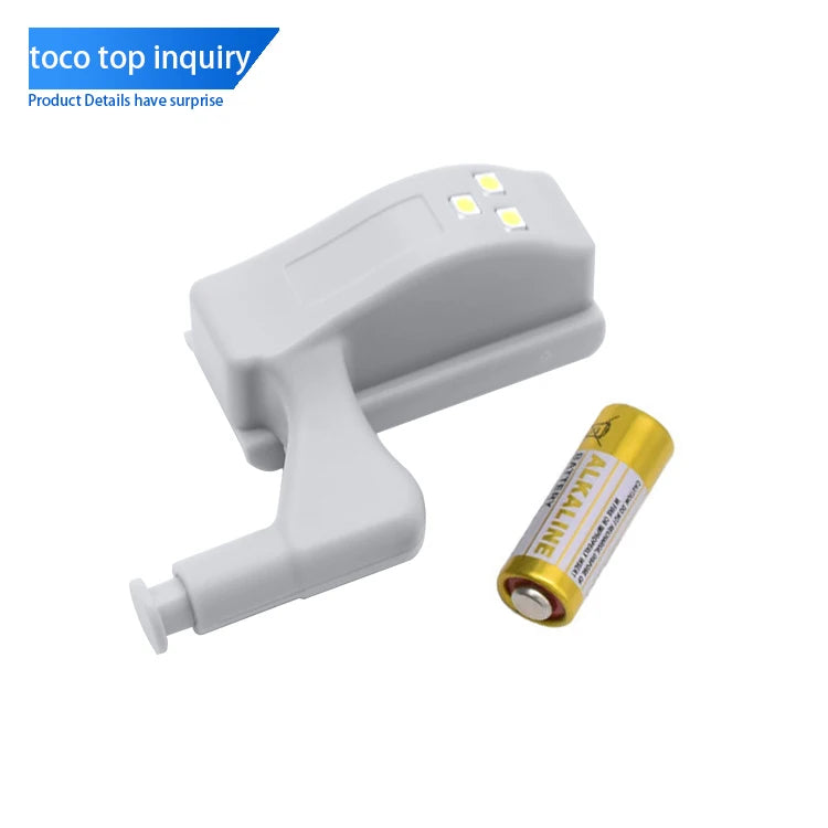 TOCO Portable LED Cabinet Hinge Light Hot Selling Motion Sensing Steel Magnetic Closet for Bedroom Living Room Kitchen