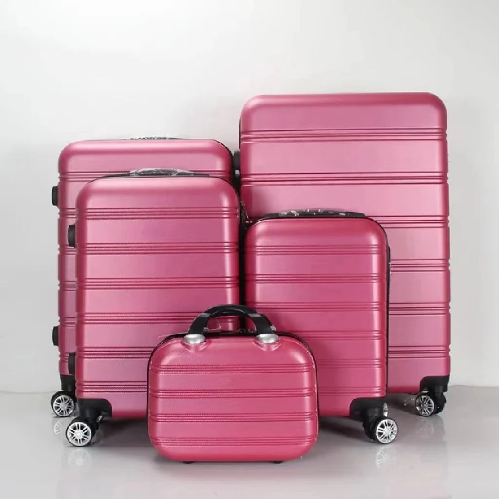 Bulk Mixed Order Hardshell Travel Carry on Luggage Set Spinner Wheels Durable Zipper Check in Suitcase