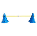 USMILEPET Dog Agility Training Set Plastic Hurdle Cones and Poles for Outdoor Dog Training with Customized Color