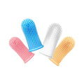Universal Foldable Silicone Toothbrush for Cat and Dog Tartar Cleaning Oral Care Brush for Grooming in Bathroom Use