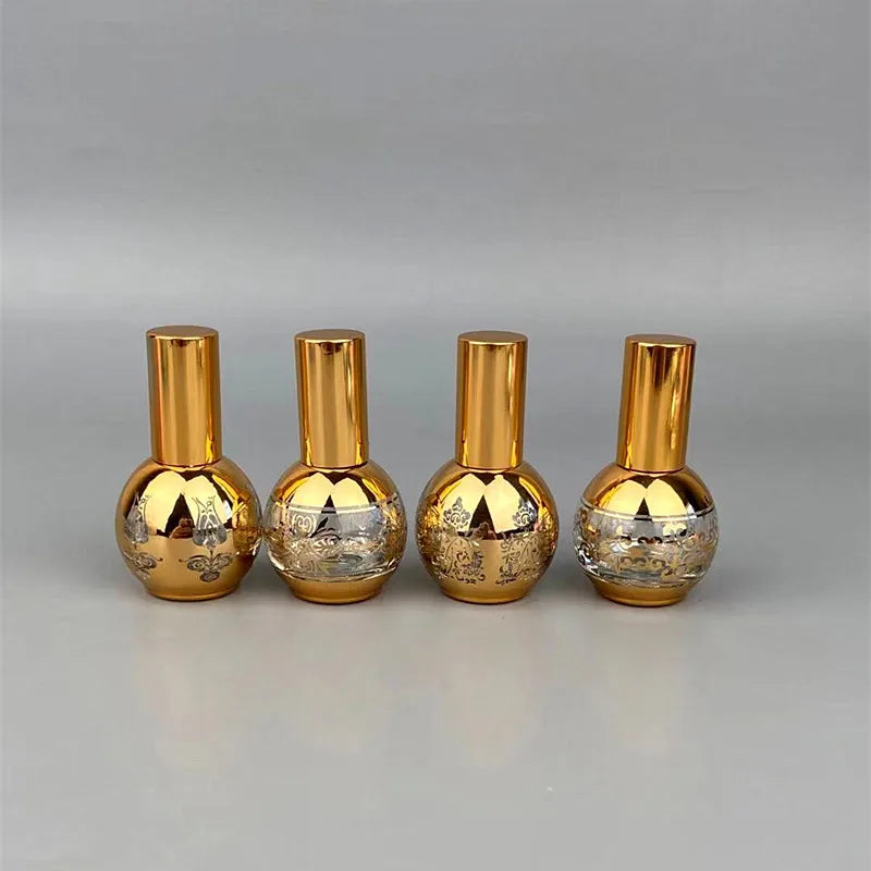 Customized 50ml Electroplating Glass Bottle Perfume Spray Bottle