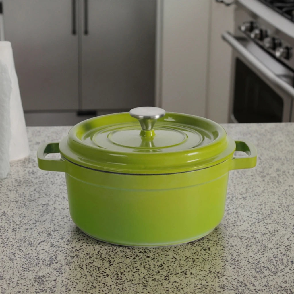 Wholesale-Cookware Customized Cast Iron Cookware Non-Stick Iron Enamel Coated Cookware Sets