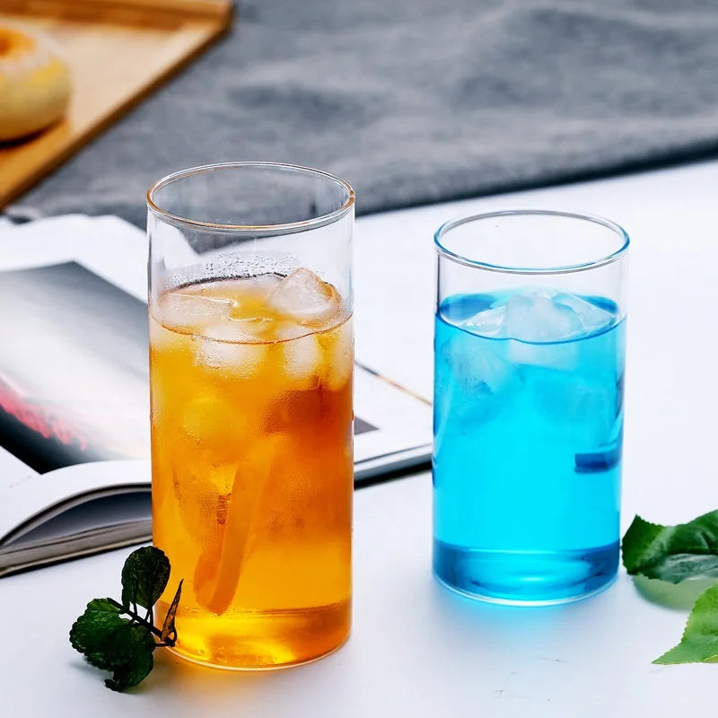 Clear Coffee Mug Glass Home Juice Water Cup Office Milk Coffee Cup High Borosilicate Glass Mugs clear
