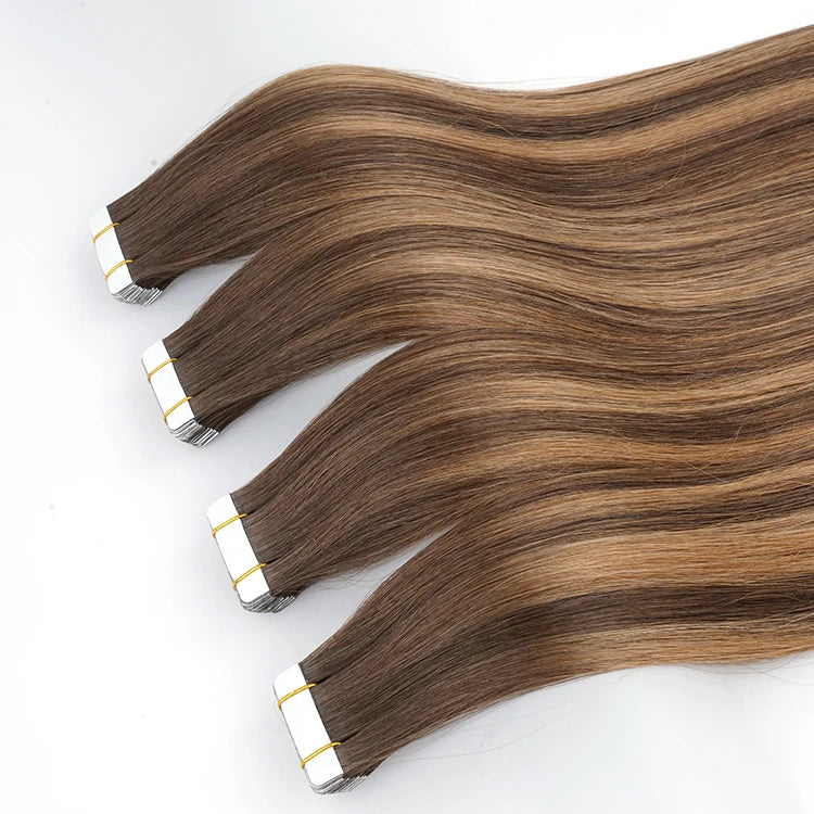 Wholesale Chinese Hair Remy Human Hair Tape Hair Extension Tape in Human Hair Extensions