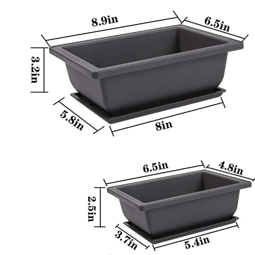 Cheap Plastic Flower Pot square
