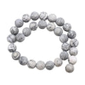 DIY Gemstone Natural grey picture jasper Seed Rice Loose Beads