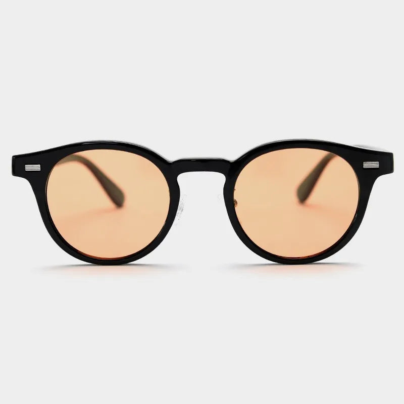 Round Hawksbill Model Polarized TR90 Sunshades Square Transparent Literary Multicolor Custom Logo UV400 Polarized Sunglasses