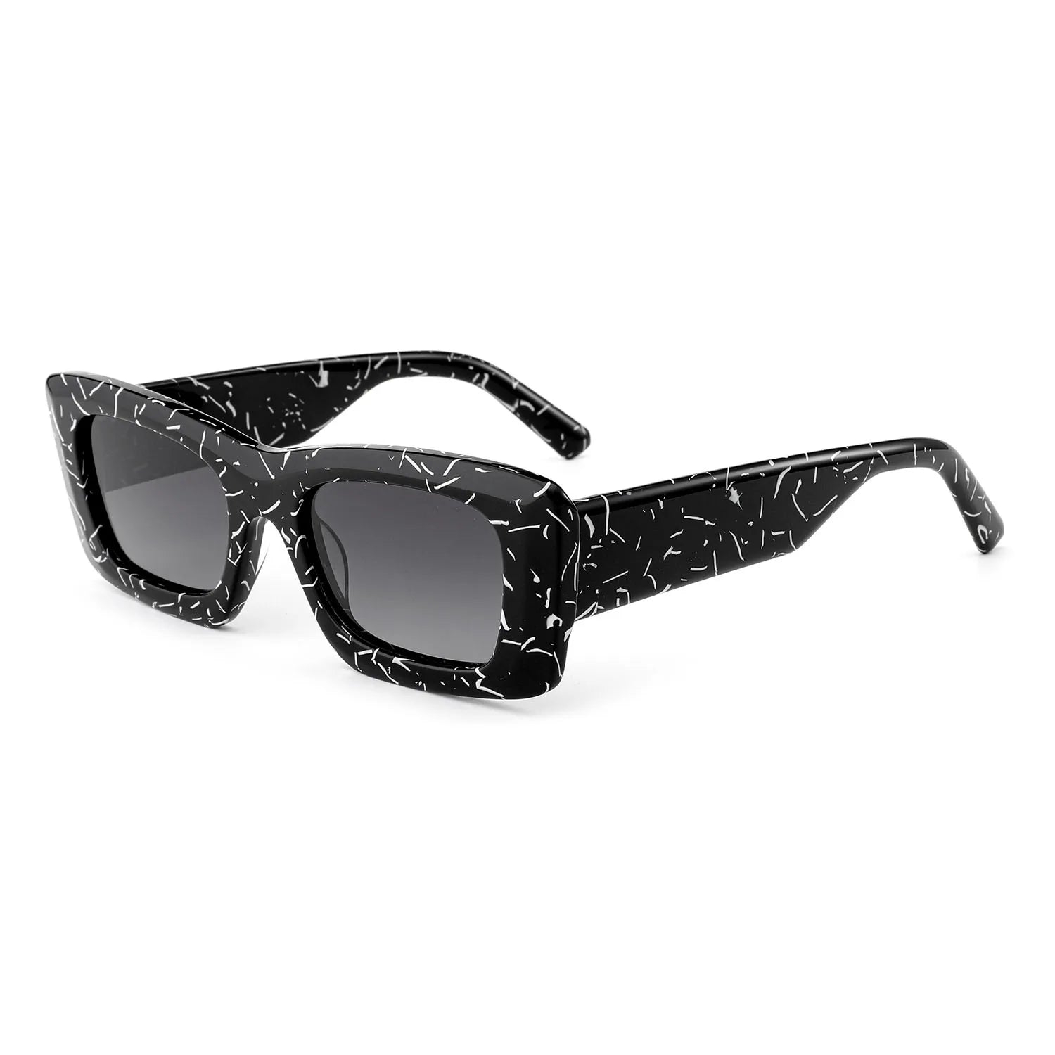 MB1538 Trendy Rectangle Custom Polarized Eyewear Wholesale Manufacturer 2025 Sunglasses