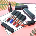 Hot Selling Matte Solid Lipsticks Private Label Lip Cosmetics Velvet Creamy Lipstick