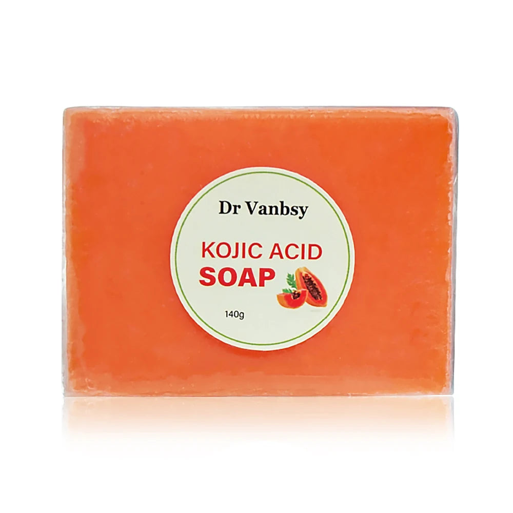 Wholesale Private Label Natural Kojic Acid Soap Skin Lighting Soap Body Face Whitening Papaya Kojic Whitening Acid Soap