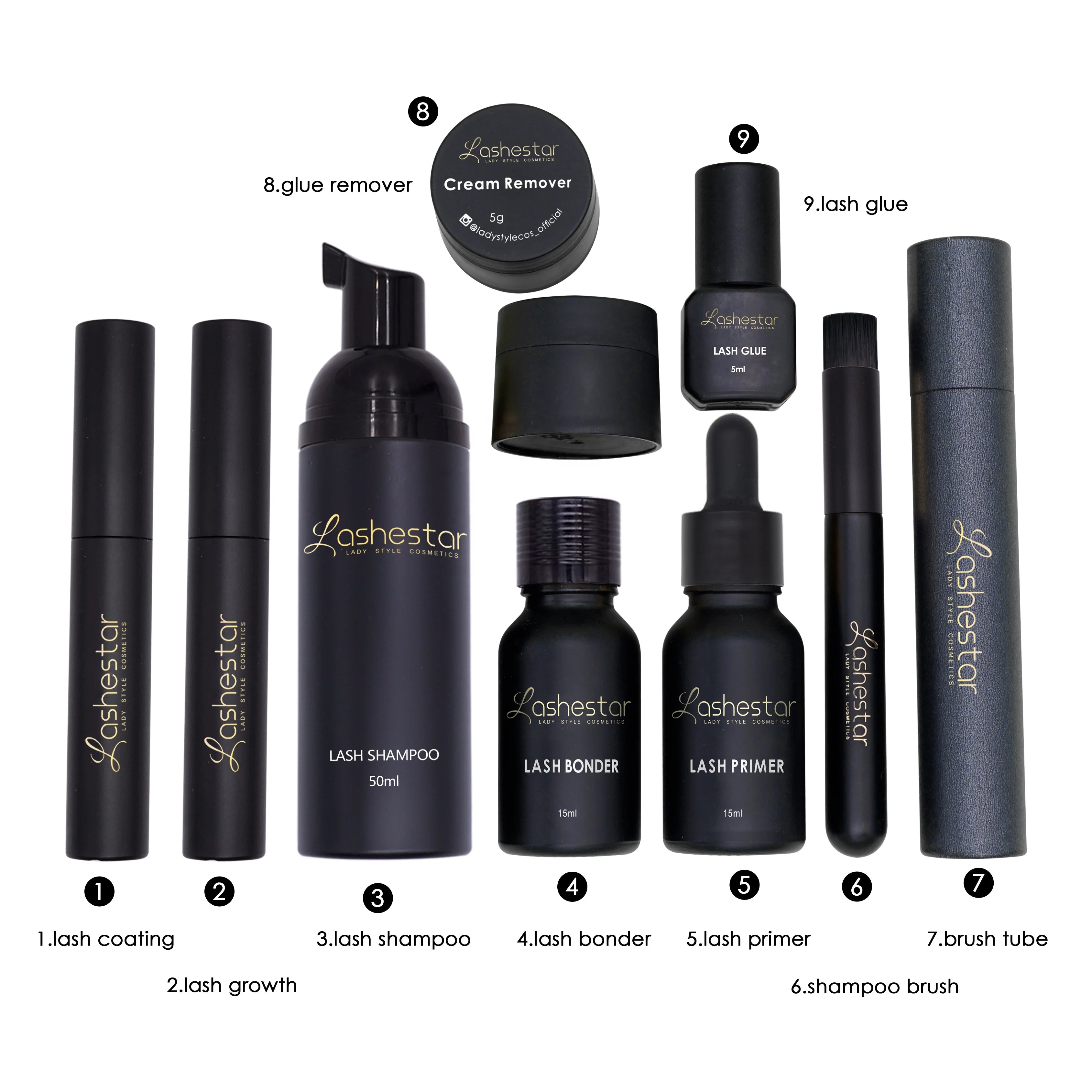 Customized Lashes Extensions Non Irritating Eye Lash Extensions Concentrate Cleanser Rich Foam Lash Extension Cleanser