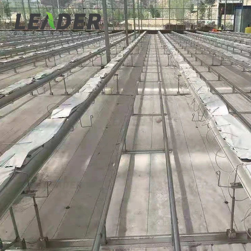 Agricultural Equipment Greenhouses Galvanized Metal Rail Tracks Support Hydroponic Tomato Picking Rail Bracket