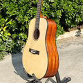 Aiersi Brand China Made Wholesale 41 Inch Dreadnought Solid Sitka Spruce Top Acoustic Guitar Custom logo Music Instrument