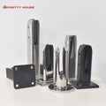 Prettyhouse Glass Railing Stainless Steel Small Column for Staircase Balcony Balustrades
