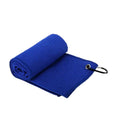 Wuxi Ivy Textile 30*30cm Microfibre Golf Towel with Carabiner Clip Waffle golf towel