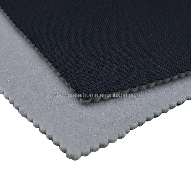 Hot Sell 3mm Foam Backed Compound Auto 3D Plain Car Ceiling Headliner Spacer Mesh Fabric for Car