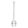 Custom Logo Mini Honey Comb Stick with Portable Drizzle Dripper Bulk Dip Jam Syrup Stir Spoon Glass  Stick