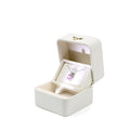 Factory LED Pendant Box Light Valentine Day Gift Box Pu Leather Necklace Jewelry Box Packaging With Custom logo