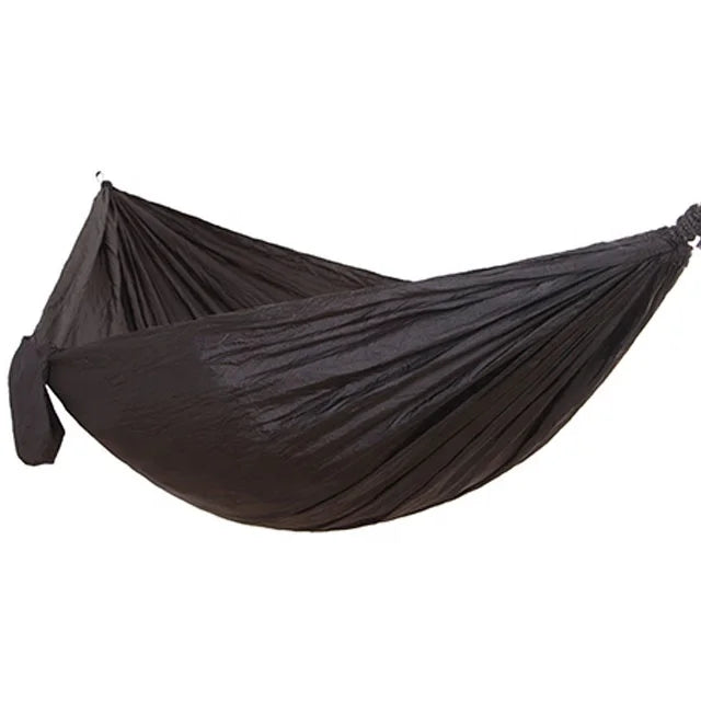 High Quality Modern Design 2-Person Foldable Parachute Fabric Hammock High Seating Capacity for Outdoor Camping Hiking Travel