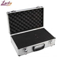 Durable Black Aluminum Carrier Tool Case Custom Big Storage Box Foam Box Aluminum Industrial Tool Storage Case
